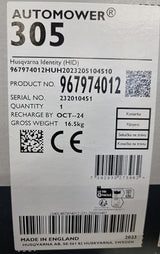 Husqvarna Automower 305 Granitgrau 39 Messer Neueste Software